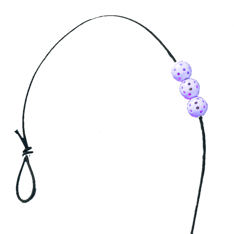 Bungi cord resistor training for paddling kayak canoe outrigger