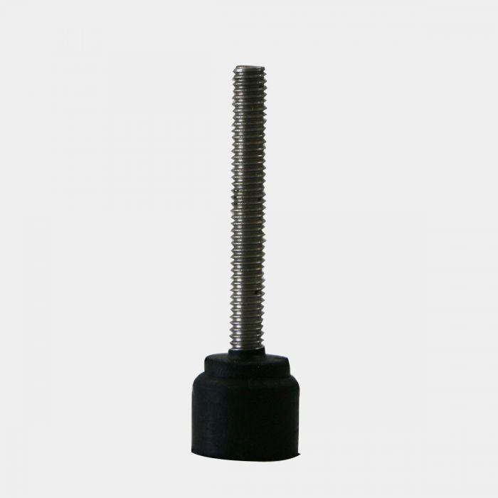 Surfski footrest rubber feet